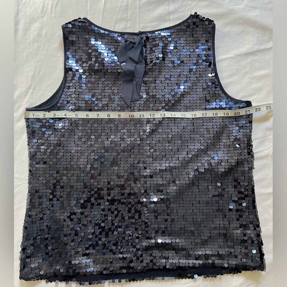 Talbots Sequin Sleeveless Top